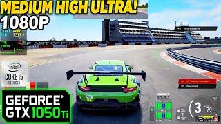 Assetto Corsa Competizione GTX 1050 Tİ - 1080p Medium, High, Ultra,