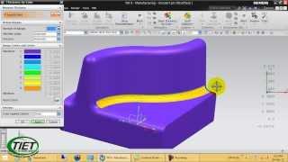 NX CAM Variable Contour Streamline Drive Method (Tutorial)