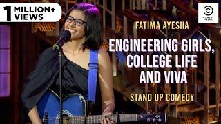 Engineering girls, college life and viva | Standup Comedy by Fatima Ayesha