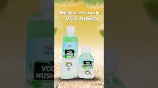 VCO Nusha Tidak Bikin Eneg Saat Diminum