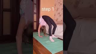 how to stand up from a Backbend