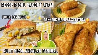 COOKING WITH TASYI :EPS 132 - RESEP RISOL RAGOUT AYAM | TRIK ISI YANG LUMER DAN GURIH