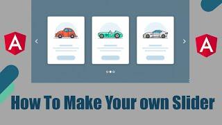 How To Create Multiple Image Slider Angular Custom Code || Angular Course || Angular Tutorial