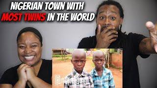  American Couple Reacts "Nigerian Town With Most TWINS in the World"