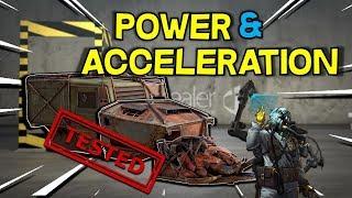 Power and Acceleration Guide -- Crossout