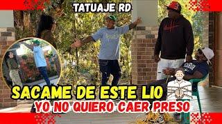 LA RUSA TV SHOW  METE A TATUAJE RD EN TREMENDO LIO