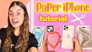 SQUISHY PAPER IPHONE TUTORIAL+ASMR