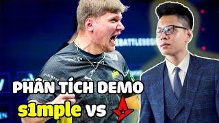 Phân tích demo "s1mple" bán hành Astralis