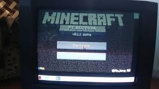 raspberry pi zero + ENC28J60 + TV RCA + telegram bot + Minecraft