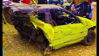 BIGGEST CRASHES OF BANGER RACING! Hardest Hits 2018