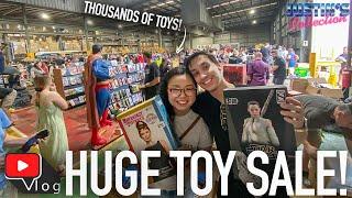 Huge Hot Toys Warehouse Sale! - Vlogs with Justin & Stef