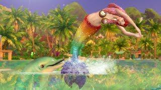 FIRST LOOK AT MERMAIDS (FISH PEOPLE) IN THE SIMS 4: ISLAND LIVING