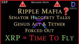 XRP- Ripple Mafia? - Senator Haggerty Talks Genuis Act & Tether Forced Out -  XRP = Time To Fly