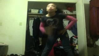 kiana w/ dancing to Whip My Hair by Willow Smith