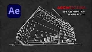Line Art Animation in After Effects | No Plugins