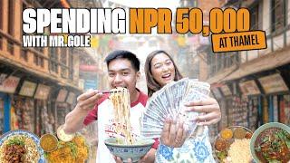 50,000 Rupees Challenge in Thamel With Mr. Gole | Can We Do It?