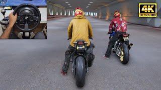 BMW S1000RR & Honda CBR 1000RR | The Crew Motorfest | Steering wheel + shifter gameplay