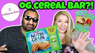 Kellogg's Nutri Grain Soft Baked Breakfast Bars Apple Cinnamon Review