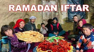 RAMADAN IFTAR: Traditional Afghan Iftar | Village Cooking in Ramadan | Afghanistan Village Life