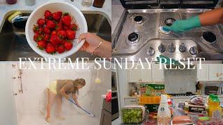 SUNDAY RESET| huge Costco haul + deep cleaning + meal planning + productive week prep & more!