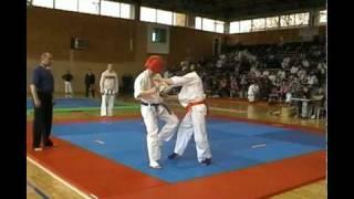 Bogdan Detesan, Kumite2, -60kg, Campionatul National Kyokushin Deva - 2010