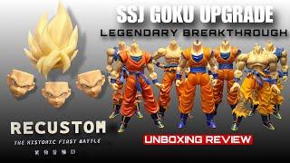 Recustom Legendary Breakthrough SSJ Goku | Unboxing Toy Review | Goku headsculpt