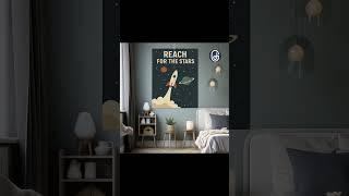  Ready to dream BIG? Our “Reach for the Stars” rocket print is the perfect motivation for kids.