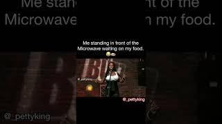 Me heating up yesterday’s leftovers!  #pettyking #khia #tsmadison #diddy #cassie #beyonce #funny