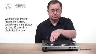 AT-LP60XUSB Setup | Fully Automatic Belt-Drive Turntable (Analog & USB)