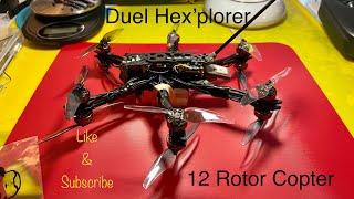 12 Motors on the FlyWoo Hexplorer