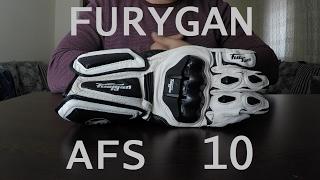 furygan afs 10 deri eldiven inceleme/motosiklet deri eldiven