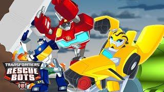 Bumblebee Arrives! | Transformers: Rescue Bots | Cartoons for Kids | Transformers Junior