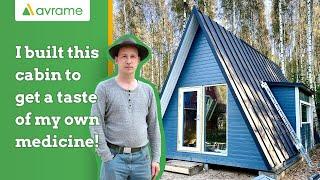 Tiny A-frame House | SOLO+ 75 Construction