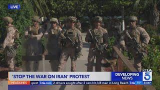Los Angeles "Stop the War on Iran" Protest