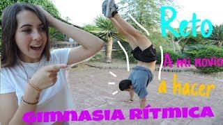 ¡RETO A MI NOVIO A HACER GIMNASIA RÍTMICA!-Mertun