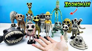 Let's sculpt all the Zoonomaly monster figures! ZOONOMALS animals in the game from lights are off