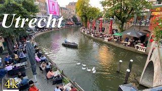 Walking Tour of Utrecht ,Netherlands - September 2021 (4k 60fps)