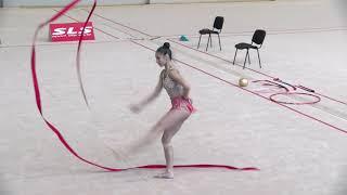 Eva Brezalieva - Ribbon, Control training, 03.02.2021