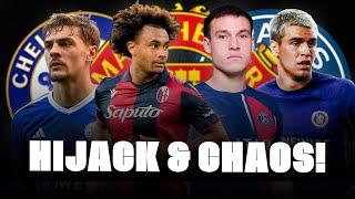  HIJACK ON! ZIRKZEE, UGARTE AND MAN UTD, GUIU SURPRISE, CHELSEA DEALS…