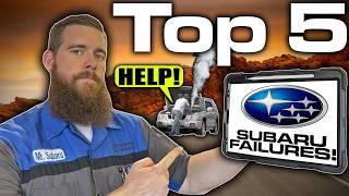 Top 5 Subaru Failures! Why They Happen, How Difficult They Are To Repair, & How Much It Costs You!