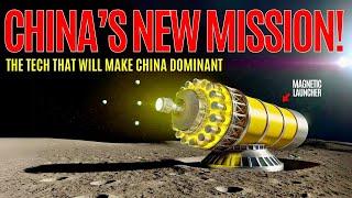 Breakthrough: China Reveals Magnetic Launcher on Moon to Send Resources to Earth!