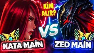 KATARİNA MAİN VS ZED MAİN! SİZCE KİM KAZANIR?