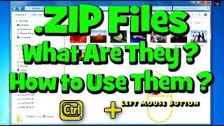 .ZIP Files - What are They and How to Use Them - Ask a Tech #42