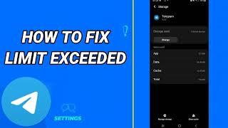 How To Fix Limit Exceeded On Telegram App