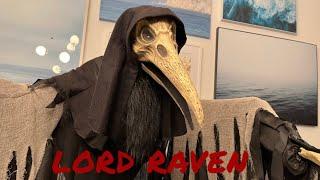 Spirit halloween 2022 Lord Raven unboxing/setup