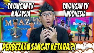 PANTAS SAJA AGAMA ISLAM DI SANA SANGAT KENTAL‼ INILAH PERBEDAAN TAYANGAN TV MALAYSIA DAN INDONESIA⁈