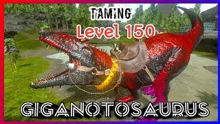 Taming 150 level Giganotosaurus!!! + Facts about Giga | How to Tame | Ark Survival Evolved Mobile