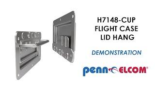 Flight Case Lid Hang Demonstration - H7148-CUP | Penn Elcom