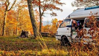 Autumn in the Northeast (Beautiful Fall Foliage) | Van Life on the Road