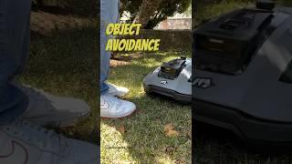 #YUKA Mini 800: smart mowing, obstacle avoidance, manages 15 zones, and returns to base on its own